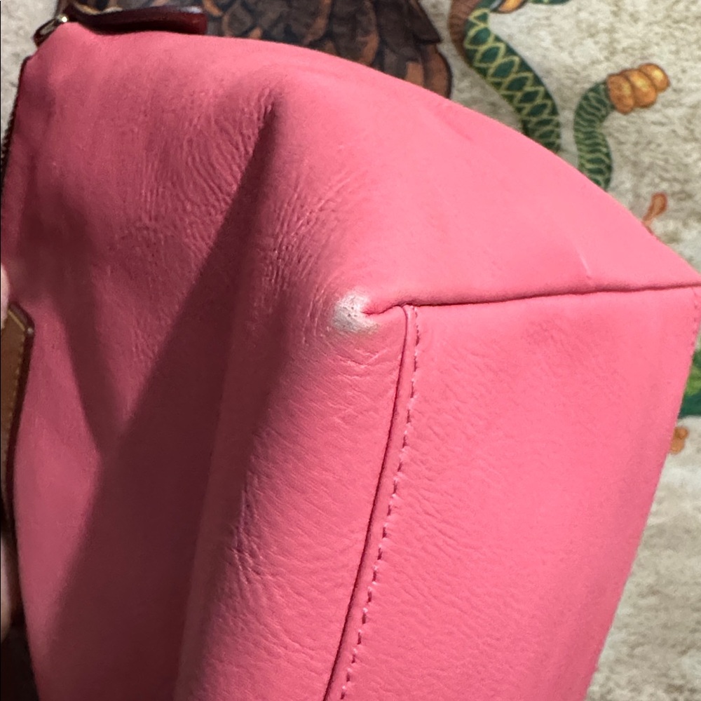 Dooney & Bourke Florentine Vacchetta Leather Satchel - Picture 4 of 16